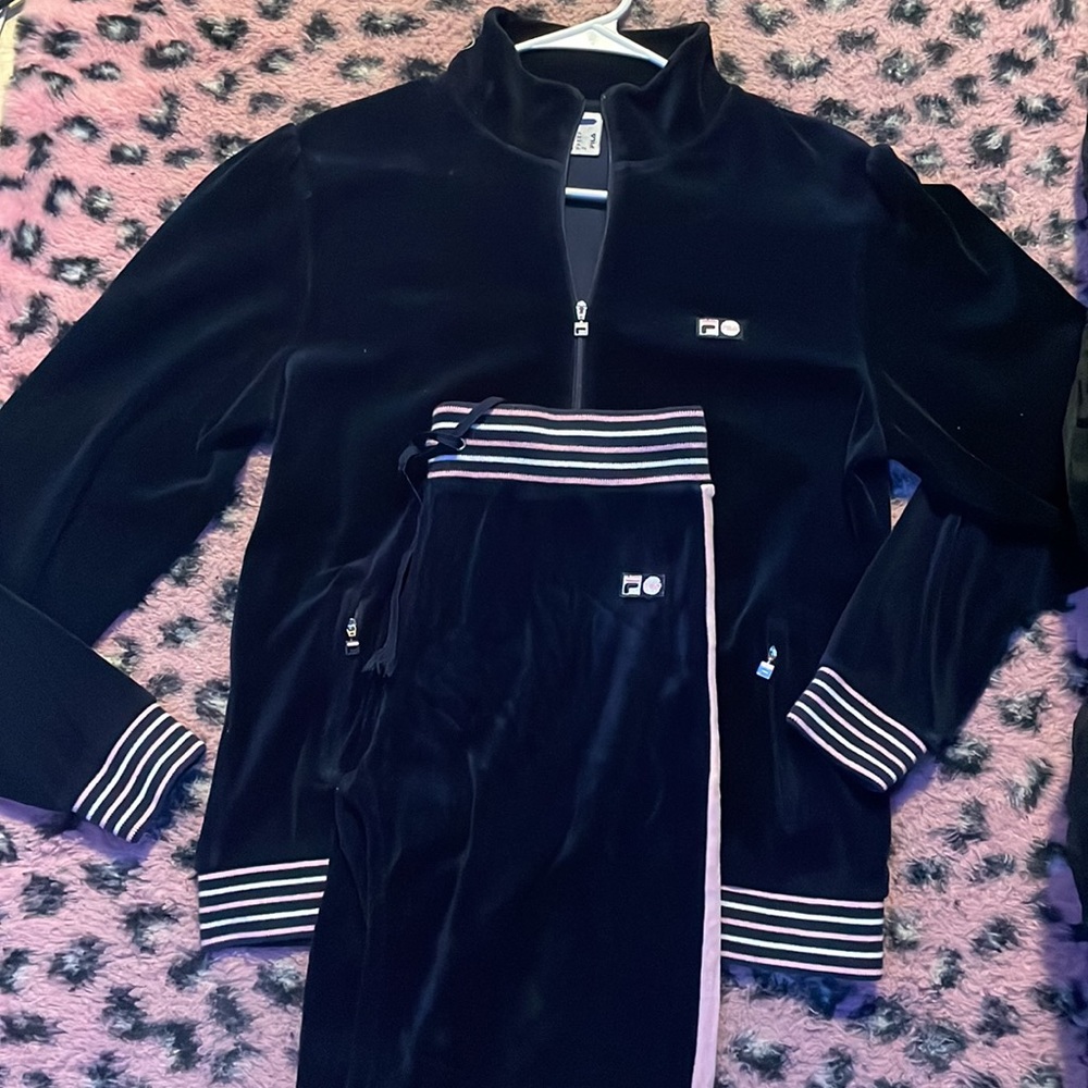 Y2K Fila track suit